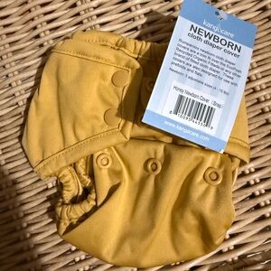 Mustard Newborn Rumparooz Cloth Diaper Cover